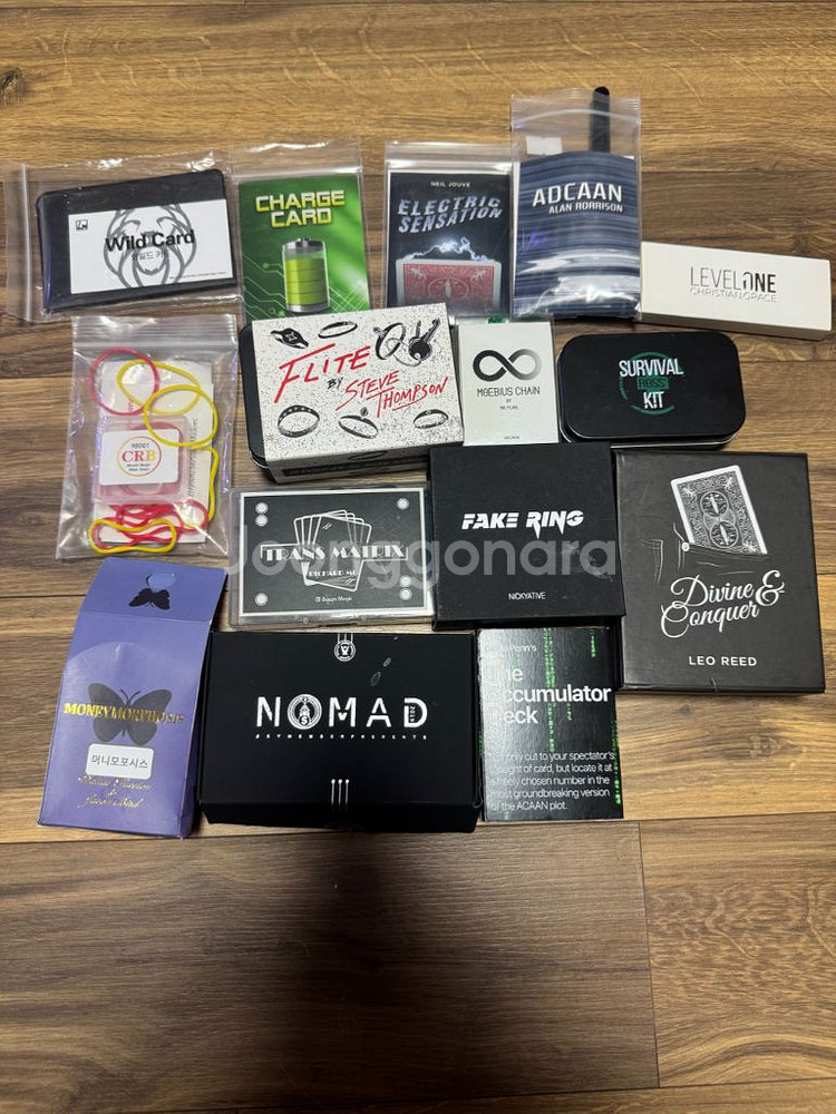 카드덱 및 카드 관련 아이템 모음--3