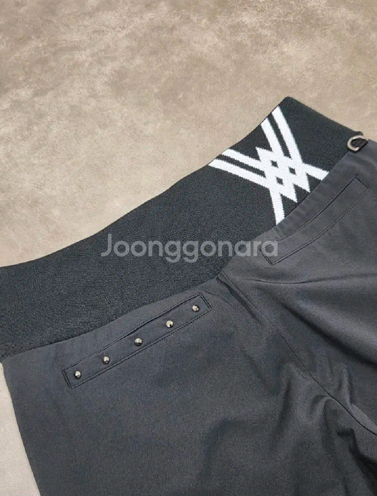 [ANEW] 정품 어뉴 로고밴딩 여성 골프 팬츠--3