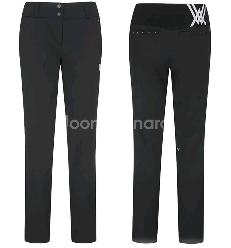 [ANEW] 정품 어뉴 로고밴딩 여성 골프 팬츠--0