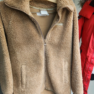 디스커버리 뽀글이 집업 90