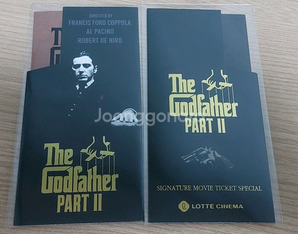 대부2 포스터 2장 + 무비티켓 일괄--3