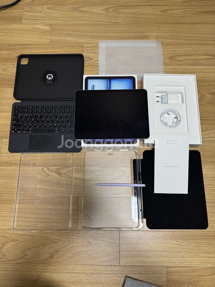 아이패드 에어7 11인치 블루 M3 128GB WiFi--0