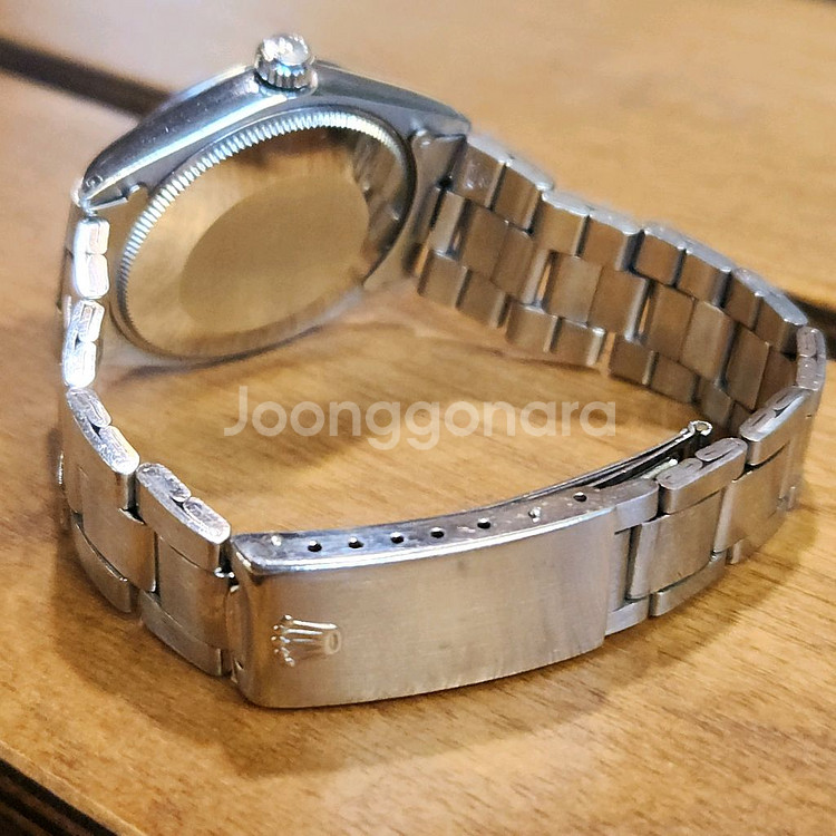 정품 롤렉스 빈티지 에어킹 오토매틱시계 팝니다--2