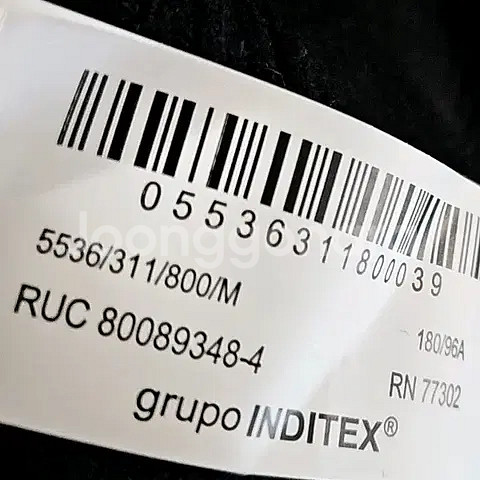 M) 자라 블랙 비스코스 혼방 터틀넥 니트 5536 311--3