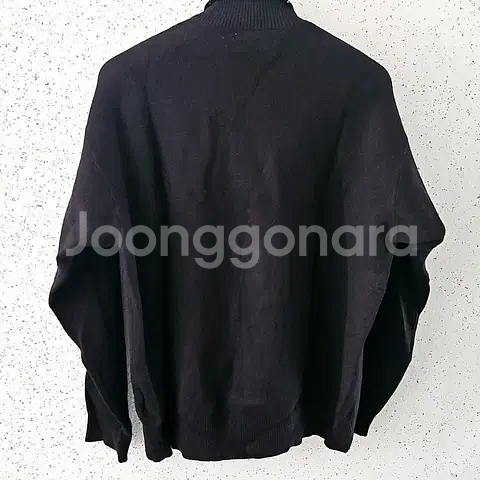 M) 자라 블랙 비스코스 혼방 터틀넥 니트 5536 311--1