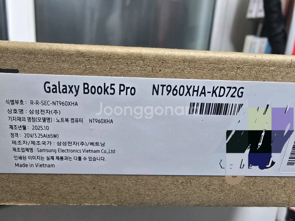 삼성 갤럭시북5 프로 노트북 [미개봉신품]NT960XHA-KD72G--3