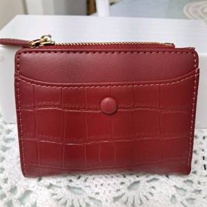 여성용 레더 카드 반지갑 이미지