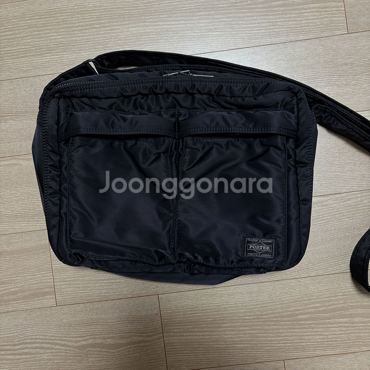 요시다포터 porter 탱커 숄더백 블랙 라지 L (미사용에 가까움)--0