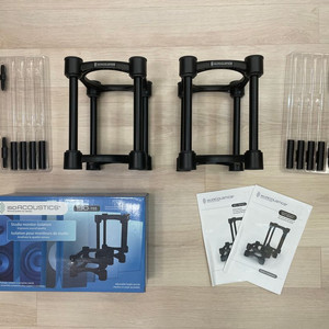 스피커 스탠드 IsoAcoustics ISO-155 — 스튜디오 모니터용 방진 스탠드