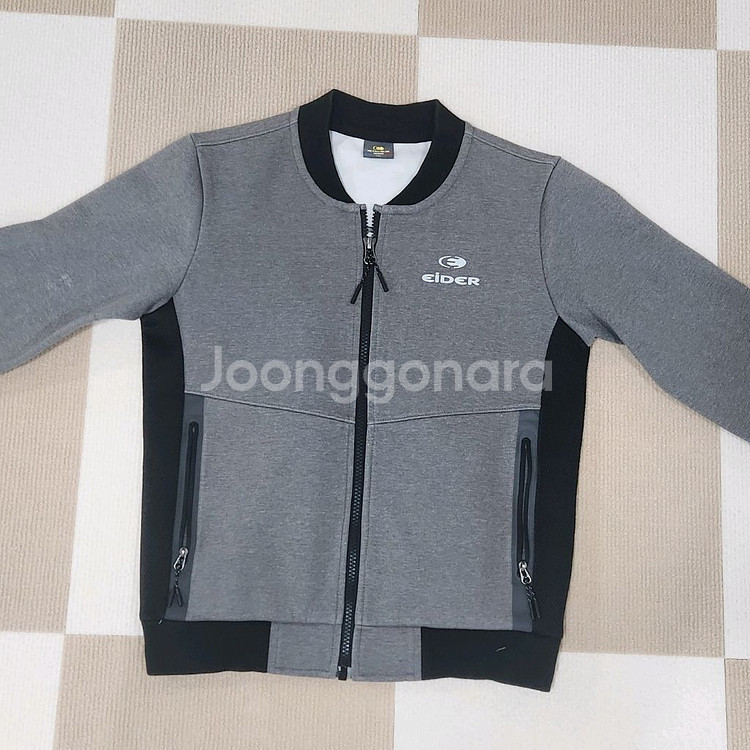 남아 140 아이더 집업 그레이--0