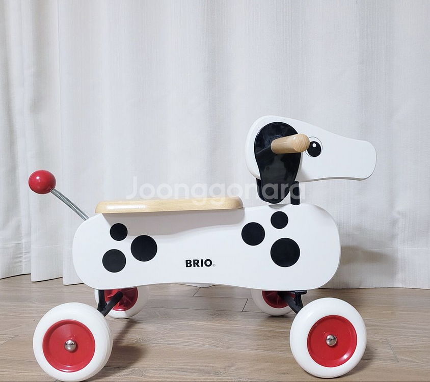 유아 자전거 BRIO 정품 라이드온 닥스훈트(30281) 판매합니다.--2