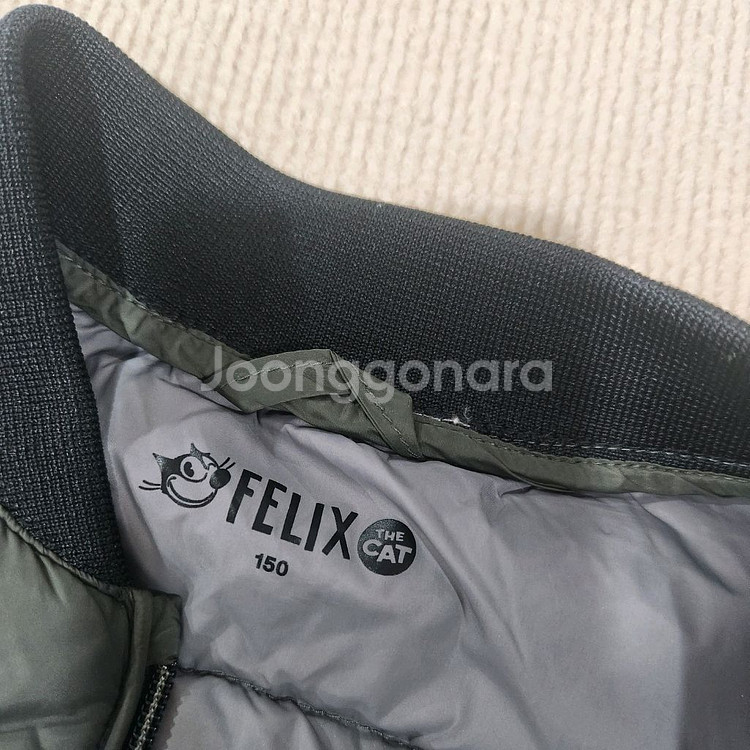 필릭스 패딩 조끼 140 150--1