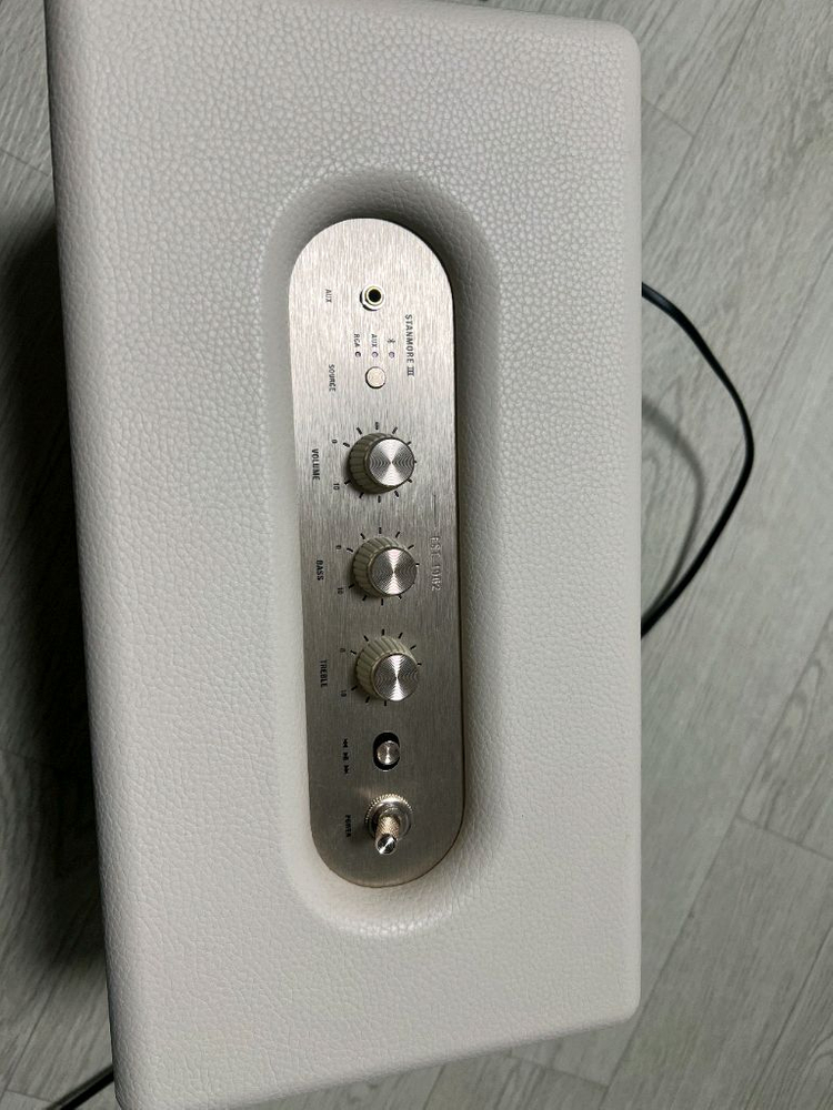 마샬 Stanmore III 화이트 스피커 이미지