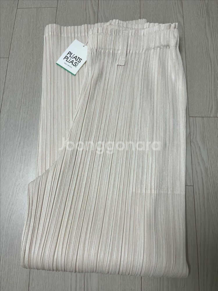 플리츠플리즈 씨커 팬츠 오프화이트4사이즈--4