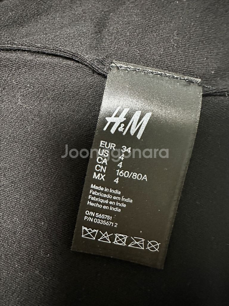 발망 흐앤므 브레이디드 탑 블랙 파티룩--4