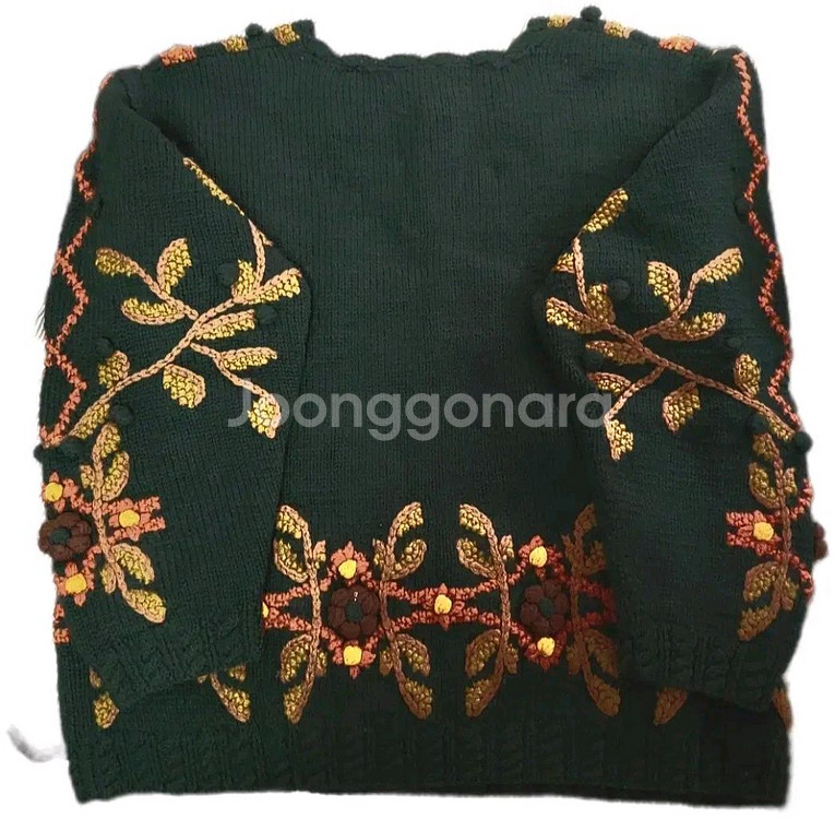 린 홀린 일본 빈티지 헤비 니트--1