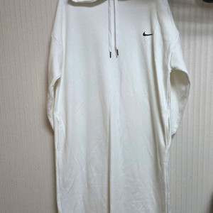 새상품 기모 후드 롱 원피스