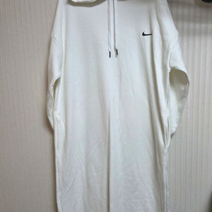 새상품 기모 후드 롱 원피스