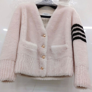 톰브라운 무스탕 시어링 자켓