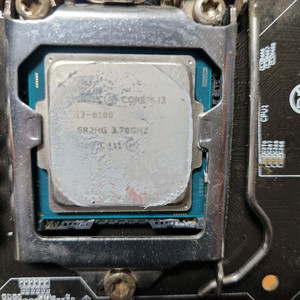 인텔 i3-6100 CPU + 채굴메인보드