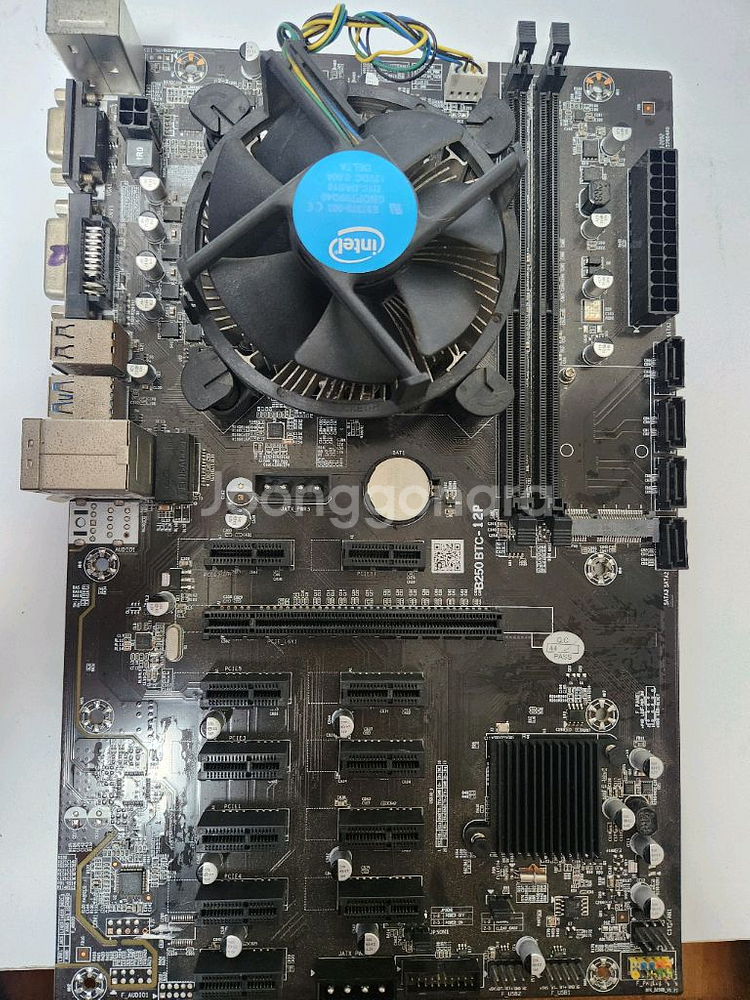 인텔 i3-6100 CPU + 채굴메인보드--1