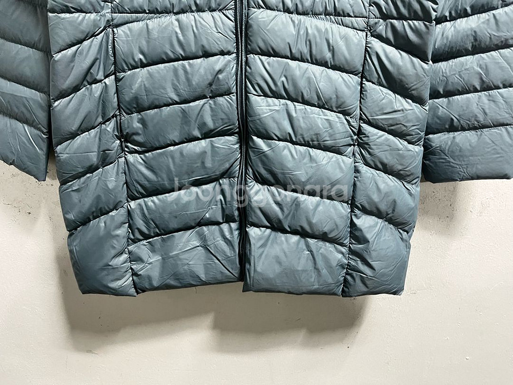 66-77 MARZO 덕다운 오리털 롱 경량패딩코트--2