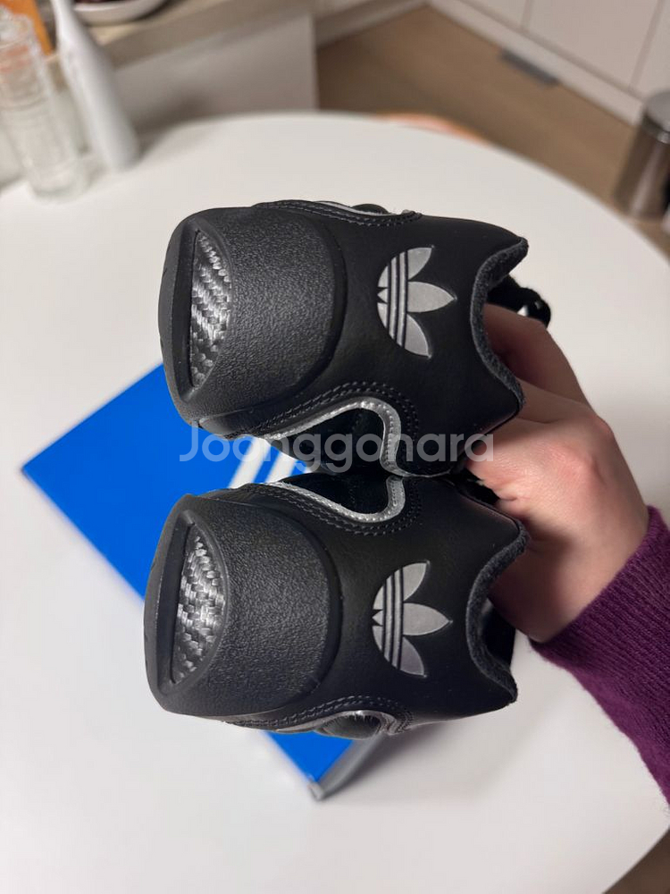 [235] 아디다스 아디레이서 로우 블랙 실버 메탈릭--5