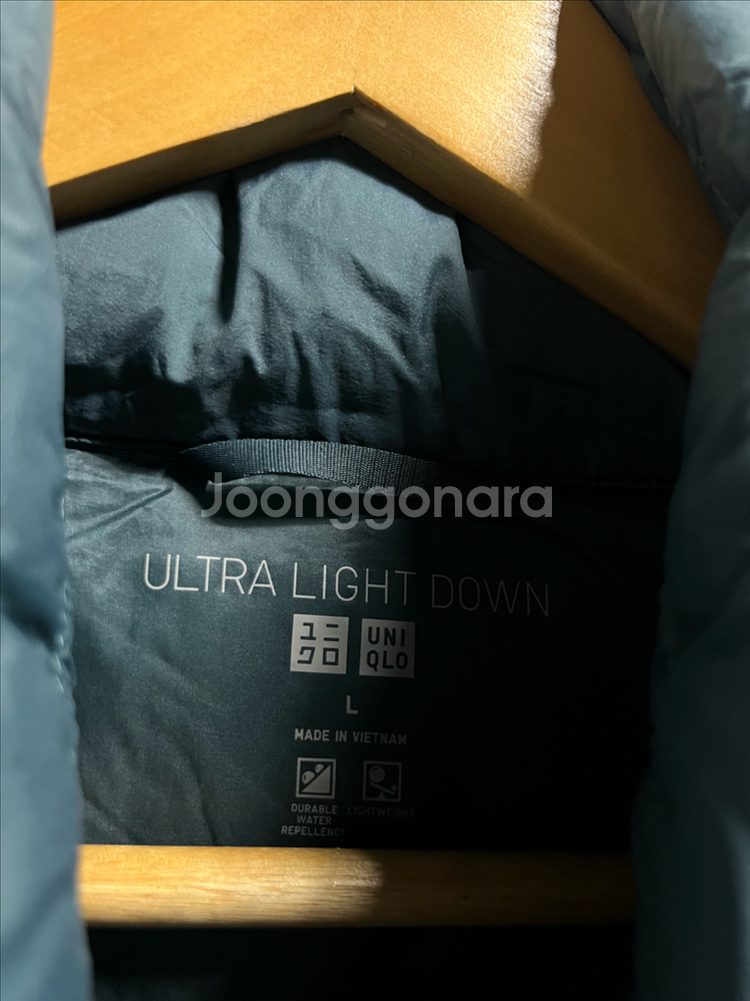 66 유니클로 구스다운 거위털 경량패딩자켓--3