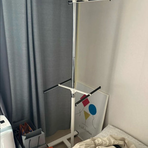 반블란 이동식 더블 옷걸이 행거