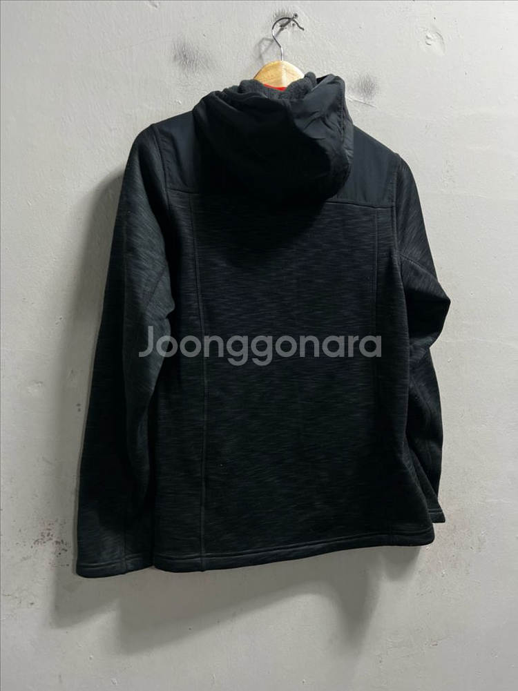 95 아디다스 기모 기능성 스판 후드집업--3