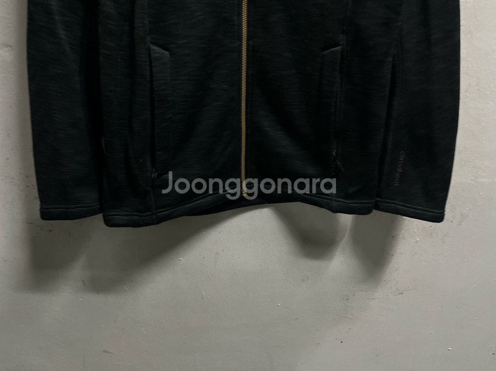 95 아디다스 기모 기능성 스판 후드집업--2