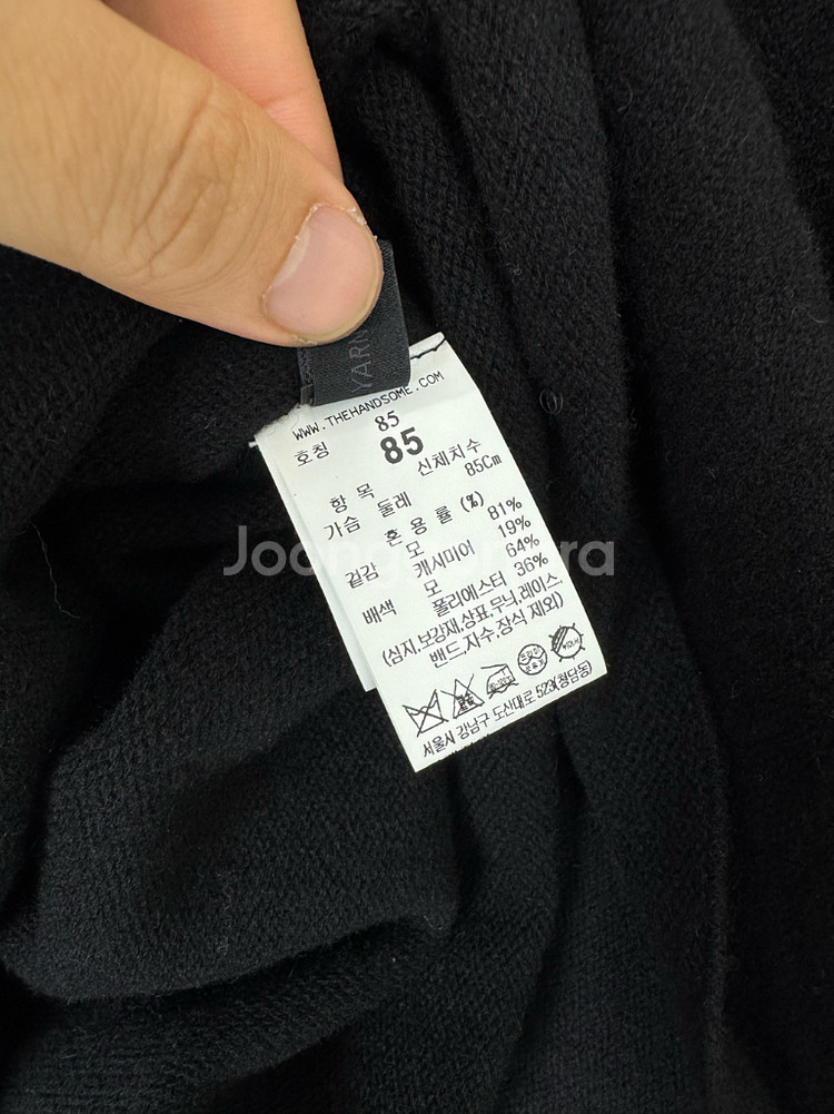 더캐시미어 블랙 슬리브리스 원피스 24ss--6