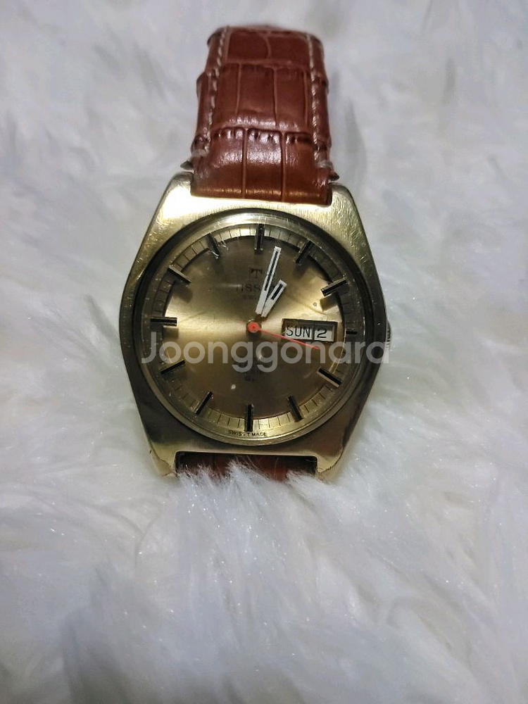 티쏘빈티지오토매틱 금도금시계 씨스타PR516GL--0