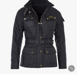 바버 인터네셔널 폴라 폴딩 퀼팅 누빔 자켓