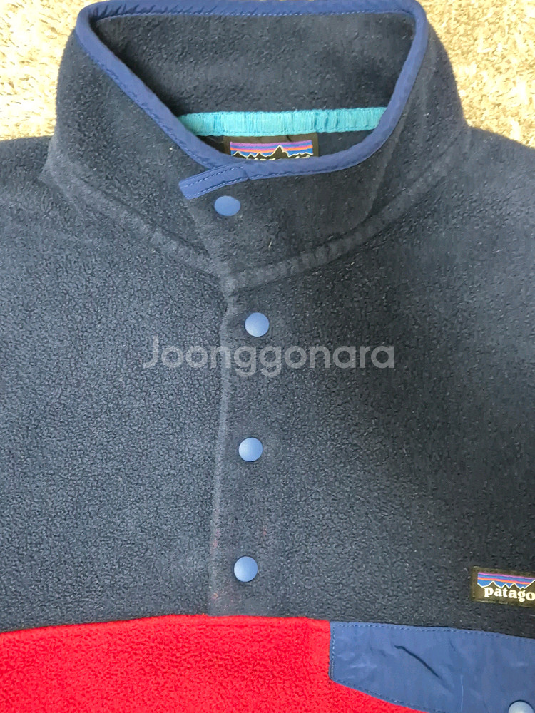 15s 파타고니아 신칠라 투톤 네이비 / 레드 블루포켓 M--1