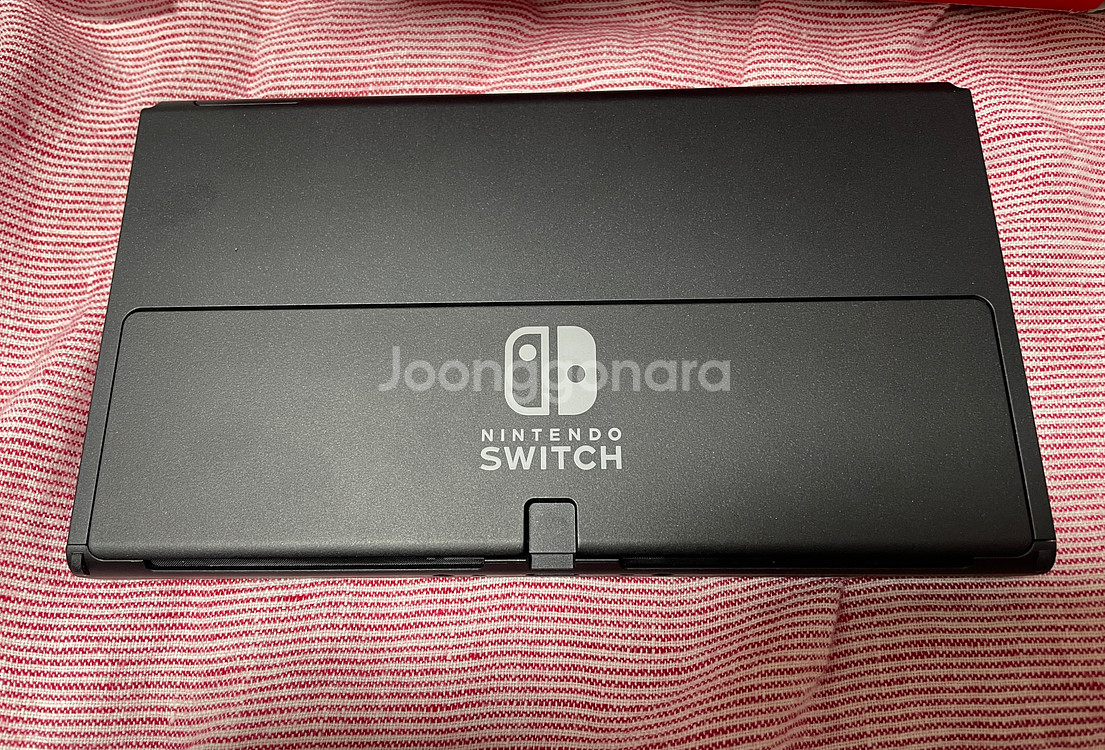 닌텐도 스위치 OLED 화이트 풀박 상태 좋아요!--7
