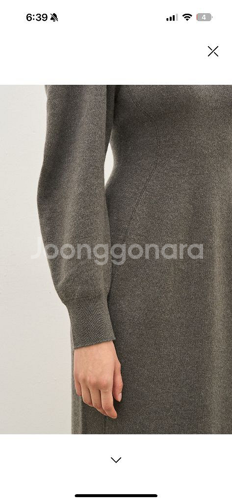 더캐시미어 홀가먼트 원피스 24fw--3