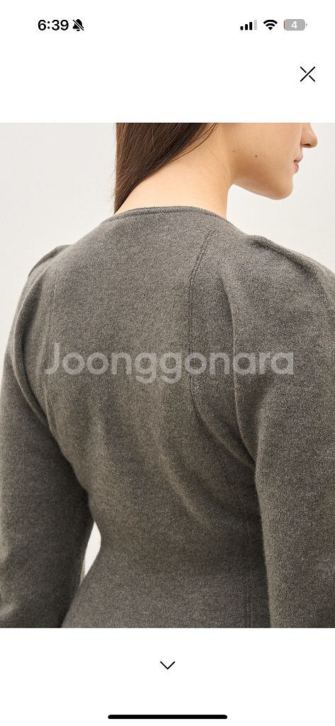 더캐시미어 홀가먼트 원피스 24fw--4