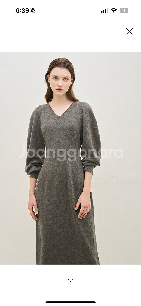 더캐시미어 홀가먼트 원피스 24fw--0