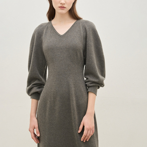 더캐시미어 홀가먼트 원피스 24fw