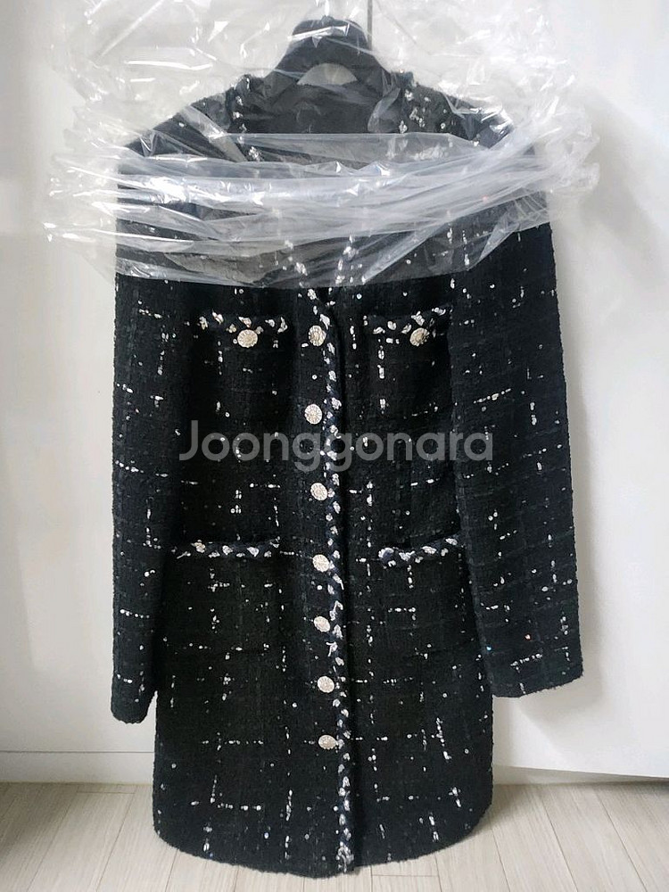 제이지쇼룸 트위드윈피스(벨트포함)--7