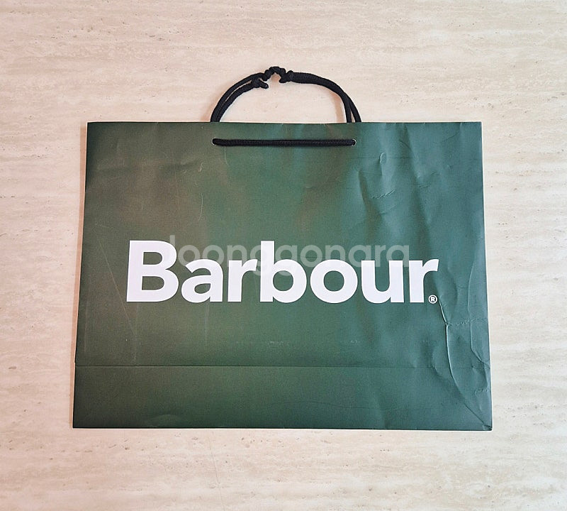 [정품]바버 쇼핑백 ,바버 종이가방,바버 가방,바버--0