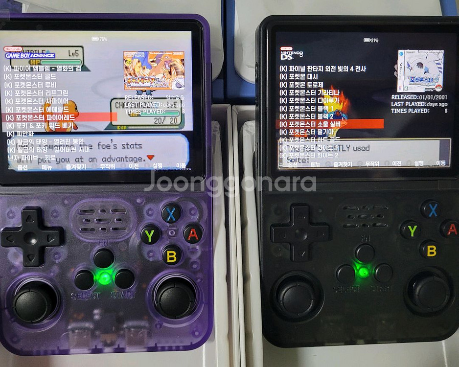 r36s 한글 휴대용 게임기 128g 레트로게임기--1