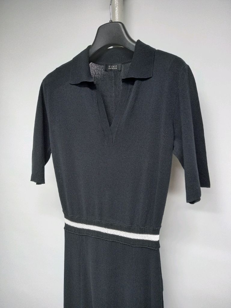 타임 춘하추 레이온 니트 맥시 롱 플레어 원피스 F 33-55--3