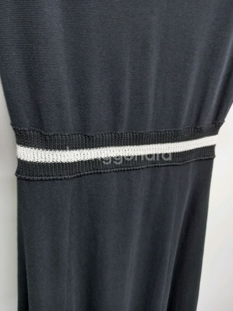 타임 춘하추 레이온 니트 맥시 롱 플레어 원피스 F 33-55--6