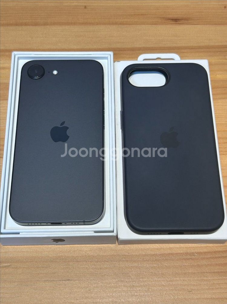 아이폰 16e 128 배터리 100 새상품 컨디션+정품케이스--0