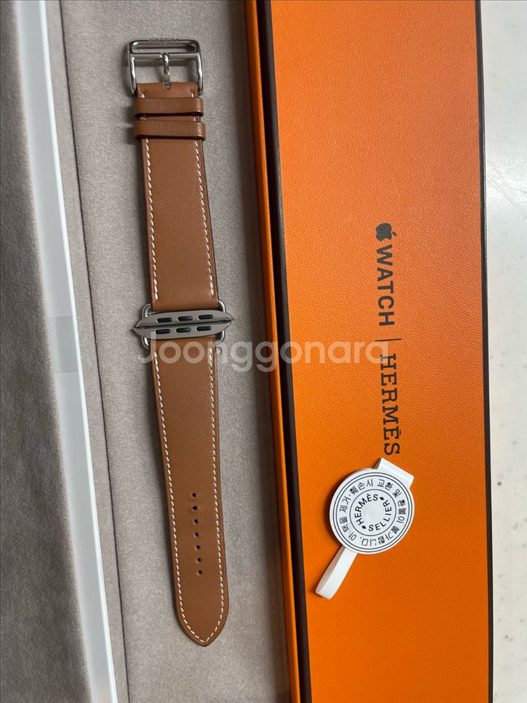 애플워치 에르메스 골드싱글 45mm SSS급 9세대--0