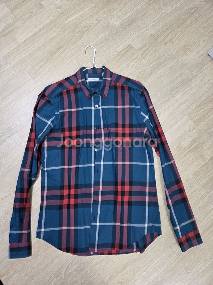 버버리 브릿 셔츠 M사이즈--6