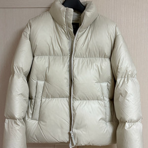 무신사스탠다드 [무탠다드] 립스탑 다운 푸퍼 숏 패딩 재킷 XL 새제품 2점 판매 (더스티크림, 블랙)