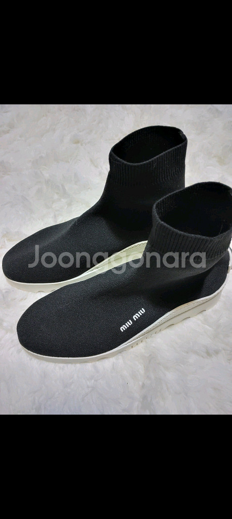 미우미우 니트 삭스스니커즈37(정품)--0